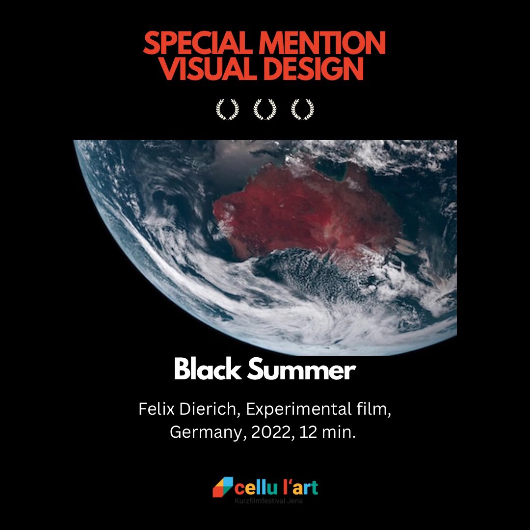 Congratulations to 'Black Summer' by Felix Dierich for the Special Mention for Visual Design