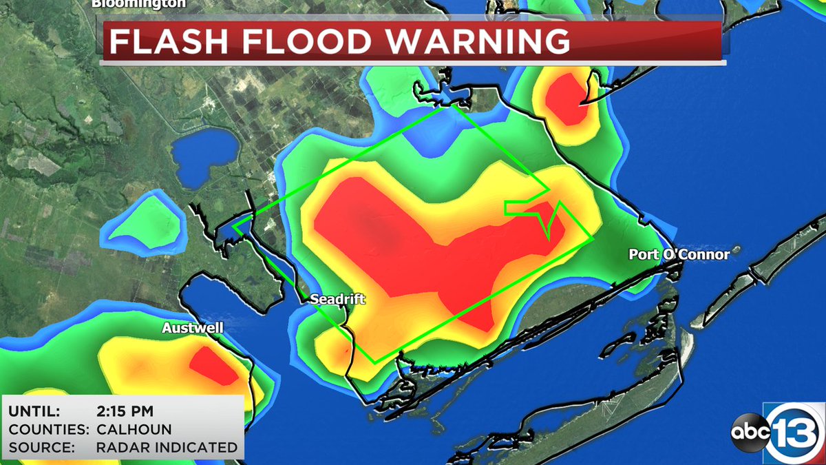 Houston Weather on Twitter "A Flash Flood Warning is in effect for