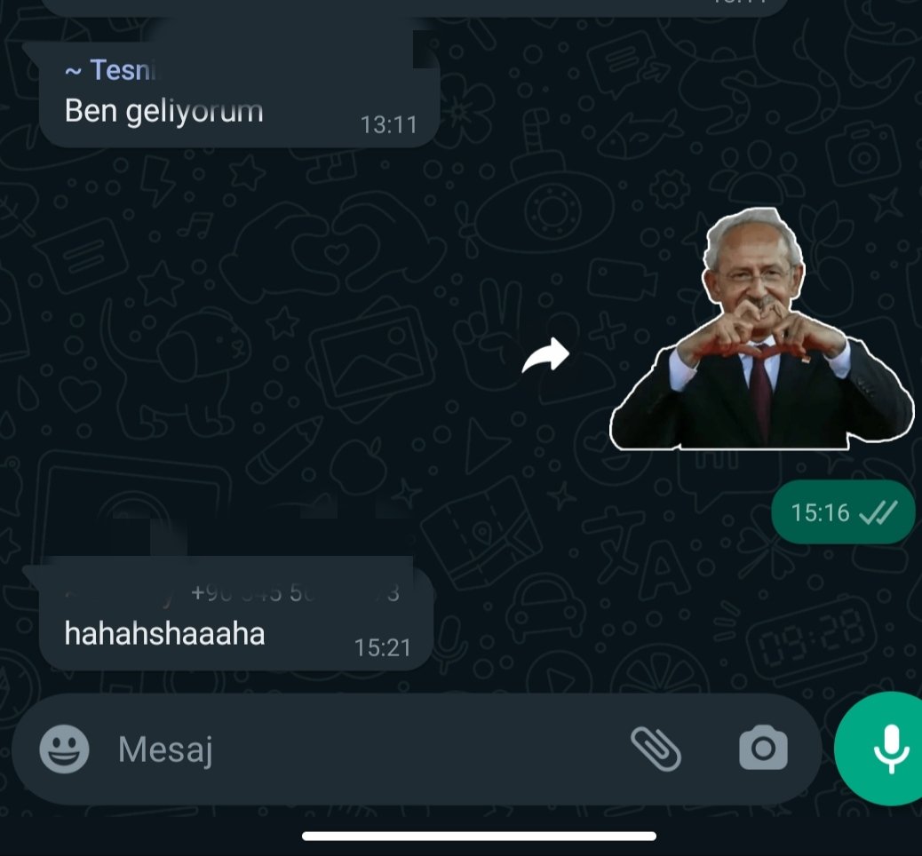 Sınıf grubunda kendime engel olamadım 🤭