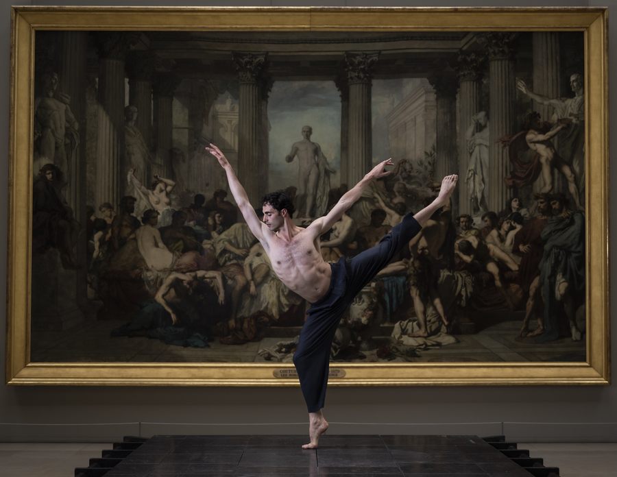 오르세 미술관과 파리 오페라 발레단 콜라보라는데 아주 아름답구나