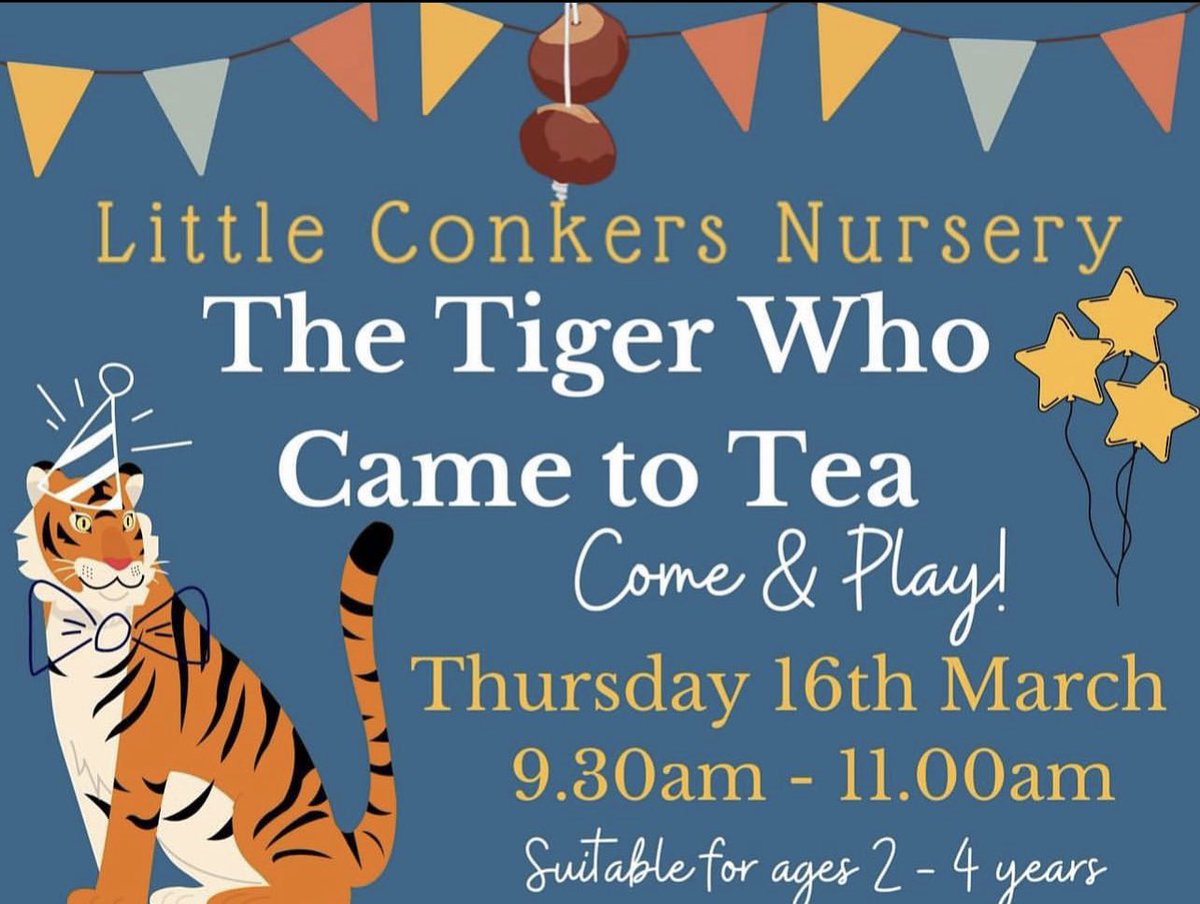 Last chance to book a place on our nursery Come &amp; Play. Meet the team &amp; see our nursery &amp; reception class in action! 🐯 #eyfs #nursery #schoolplaces #Banbury