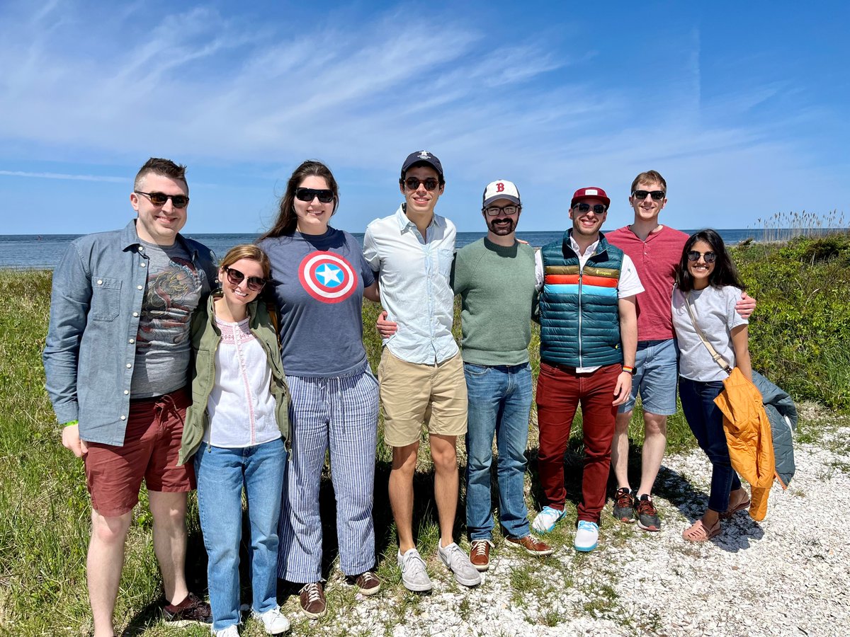 BURadiology's tweet photo. Unforgettable memories by the shore! Our incredible radiology residents embarked on a day trip to Cape Cod, strengthening bonds beyond work. #RadiologyAdventures #CapeCodBound #TeamBuildingFun #Radresidents https://t.co/Fs0kVDOpF7