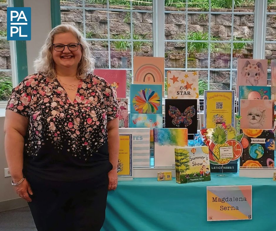 PlainfieldLib's tweet photo. A hearty thank you to all the authors and illustrators who shared their work and love of literacy at our first ever Local Children's Author Fest last Saturday! 📚💖
#localauthors #plainfieldil #plainfieldlibrary https://t.co/4d5AfOMehL