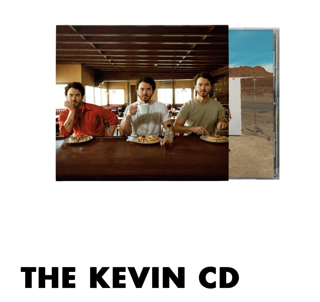 kevinjonas's tweet photo. UK! You asked and we listened… your very own exclusive version of #THEALBUM “The Kevin” is available now. Excited to see your pics with this one 😂 https://t.co/Z8rBJEN6S5