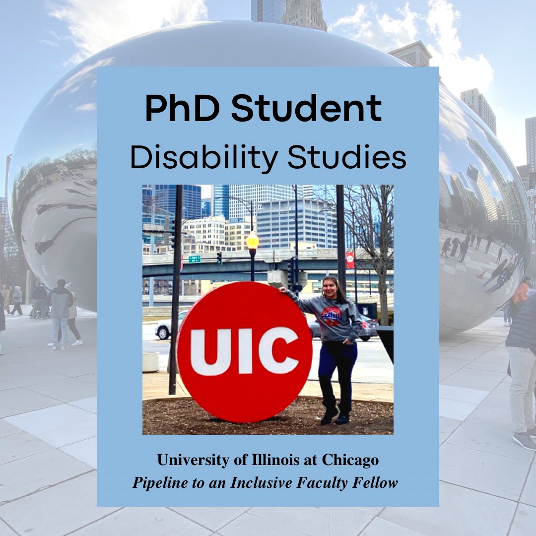 ameliamariewoo's tweet photo. This is big news which I am thrilled to finally share with everyone. I will be starting my PhD in Disability Studies this fall at @thisisUIC. This is only PhD in Disability Studies in the USA. 1/5
#FuturePhDStudent #DisabilityStudies #HigherEducation #PhDStudent https://t.co/Tjmy5Ea190