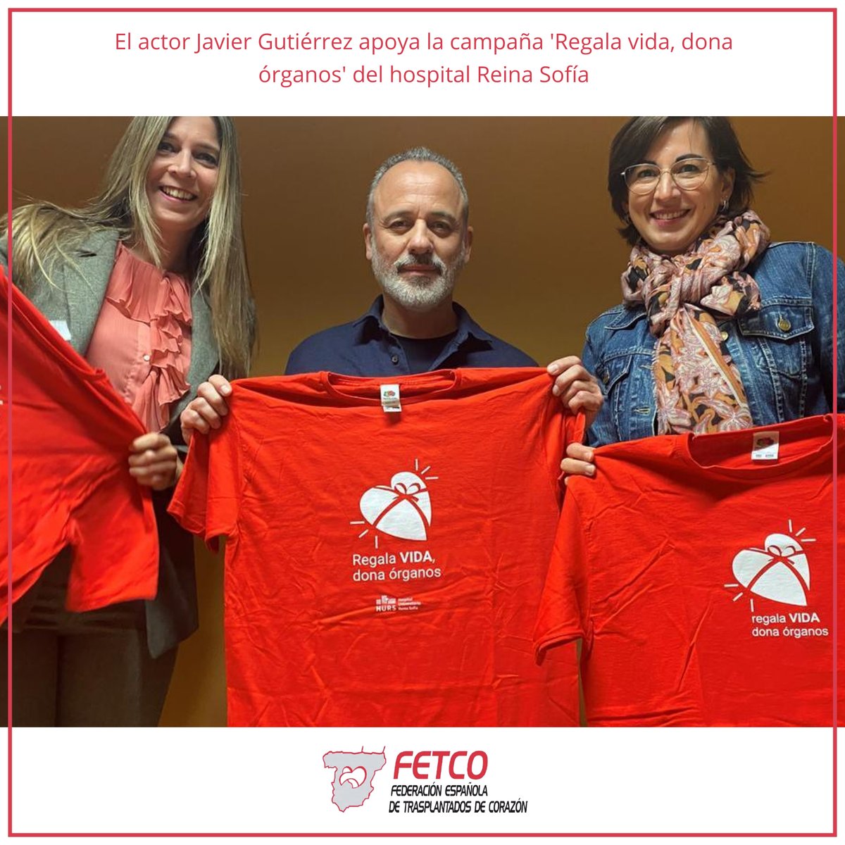 El actor Javier Gutiérrez apoya la campaña "Regala vida, dona órganos" del hospital Reina Sofía.
Lee la noticia completa aquí: 👉 diariocordoba.com/cordoba-ciudad…
💻fetco.es 💗
#LosTrasplantesResisten #ayudanosaayudar #transplante #corazon #donatusorganos #soydonante