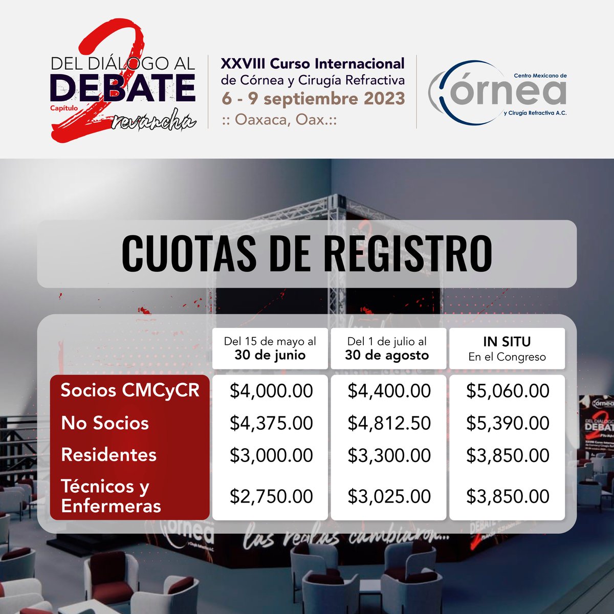 cmcycr's tweet photo. ¡INSCRÍBETE AHORA A NUESTRO CURSO INTERNACIONAL!
Conservamos las tarifas del 2022 para que por ningún motivo te pierdas este encuentro académico. Nuevos conocimientos, nuevas experiencias, más debate, más crecimiento.
¡Te esperamos! https://t.co/bB6i9UkjoJ