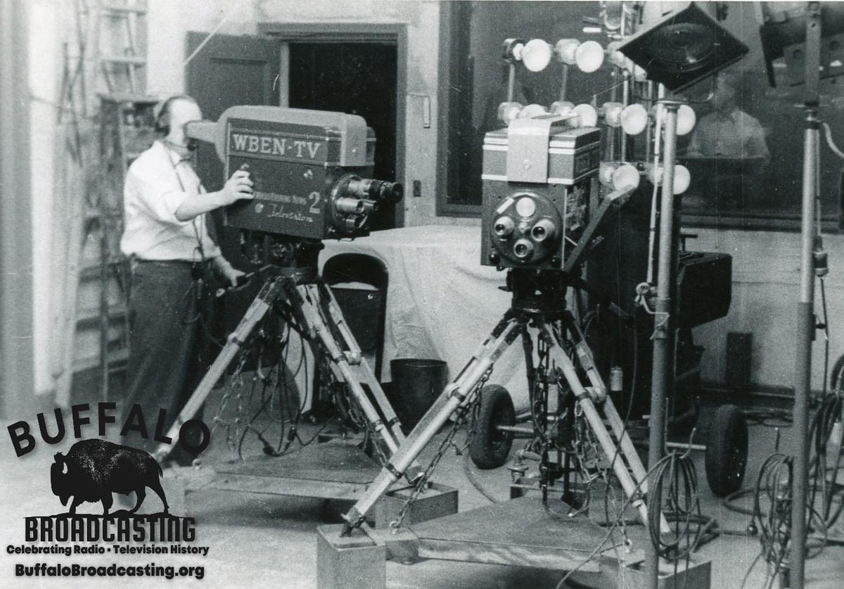 BuffaloRadioTV's tweet photo. Buffalo Television At 75; Happy 75th Birthday Ch. 4!May 14 1948 @TheBuffaloNews officially signed on WBEN-TV Ch. 4, @news4buffalo WIVB ushering in a new era of modern media in Western New York and Southern Ontario! It was the 25th TV station in North America to sign on. https://t.co/kixWa29Zrg