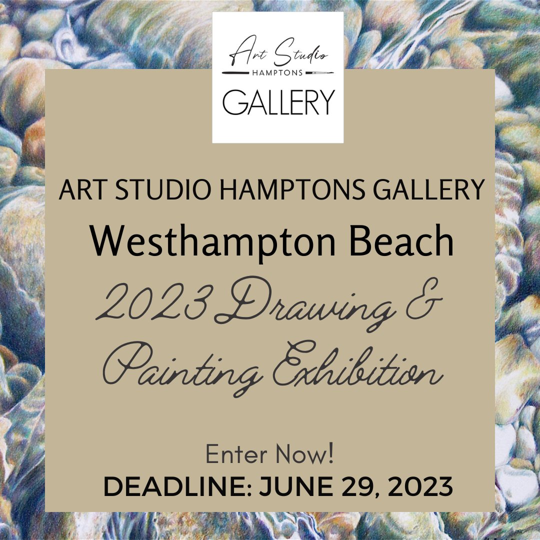 Art Studio Hamptons Gallery - Westhampton Beach 2023 Drawing & Painting Exhibition - DEADLINE: June 29, 2023. theartlist.com/art-studio-ham…

#TheArtList #ArtStudioHamptonsGallery #WesthamptonBeach2023Drawing&PaintingExhibition