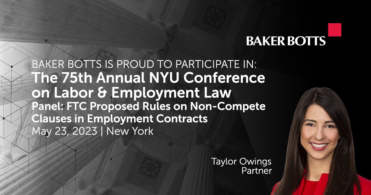Baker Botts on Twitter "Partner Taylor Owings will be speaking at the