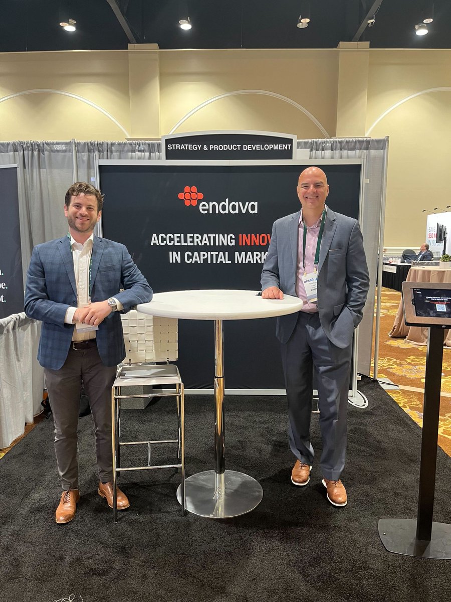 EndavaNA's tweet photo. We’ve arrived in sunny Orlando, and we’re ready to kick things off at #SIFMAOps!
Stop by booth 109 to meet the team and grab a free T-shirt while you’re there!
#capitalmarkets https://t.co/AO967Q2x8M