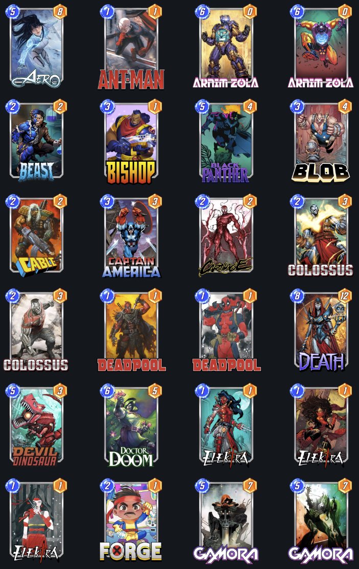 Cable - Marvel Snap Card Database