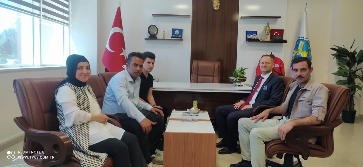 NetTv63's tweet photo. TV63 olarak #teknokent Genel Müdürlüğü görevine getirilen kadirşinas insan Doç.Dr.Berkan Aydilek'e hayırlı olsun ziyaretinde bulunduk...@berkan_aydilek @urfasonhaber #teknokent #bilim #teknoloji #tv63 https://t.co/RoiLEDJhgg