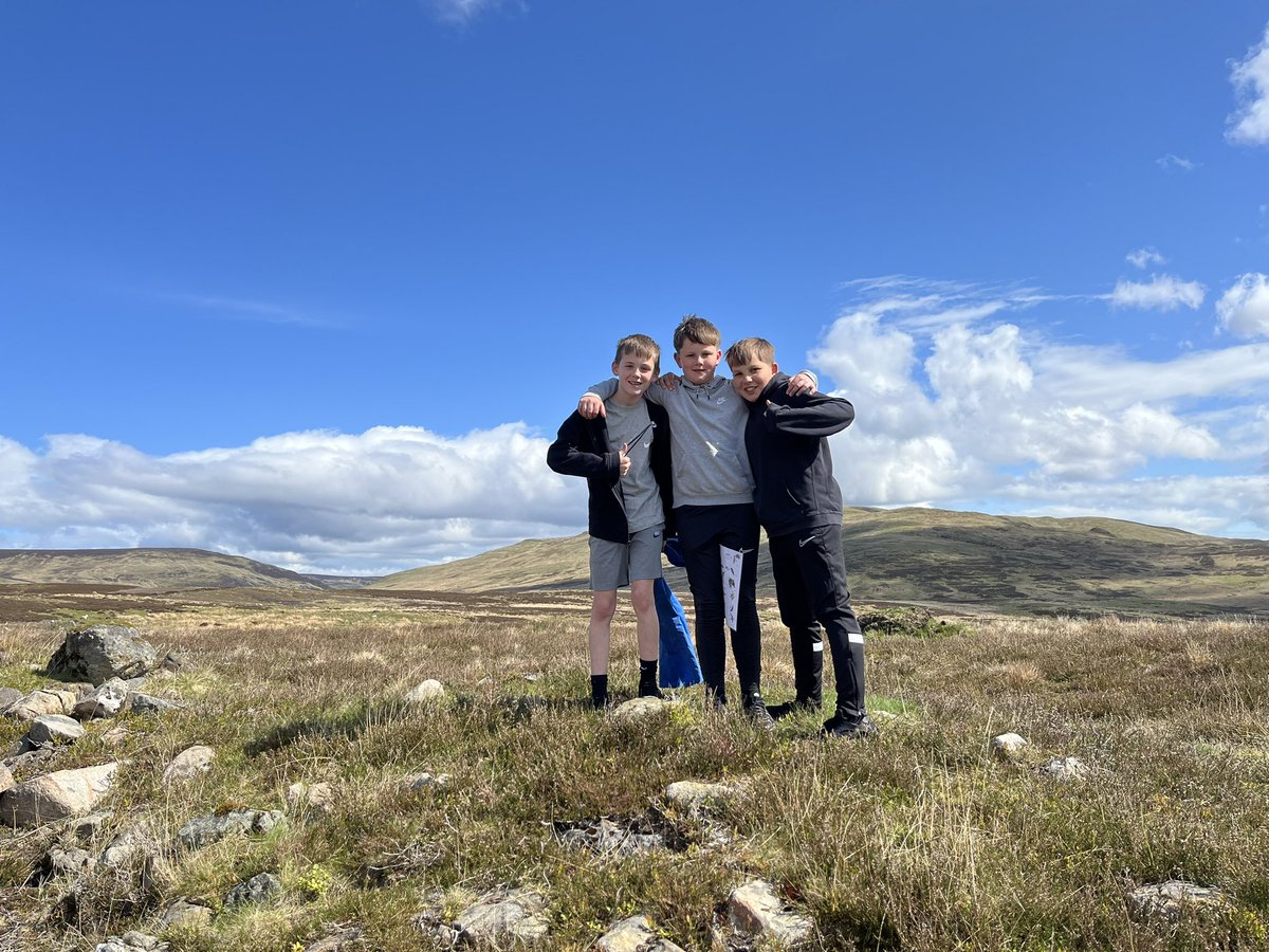 We’ve arrived in Glenshee! A moorland walk to start our week. ☀️⛰️ #Glenshee2023