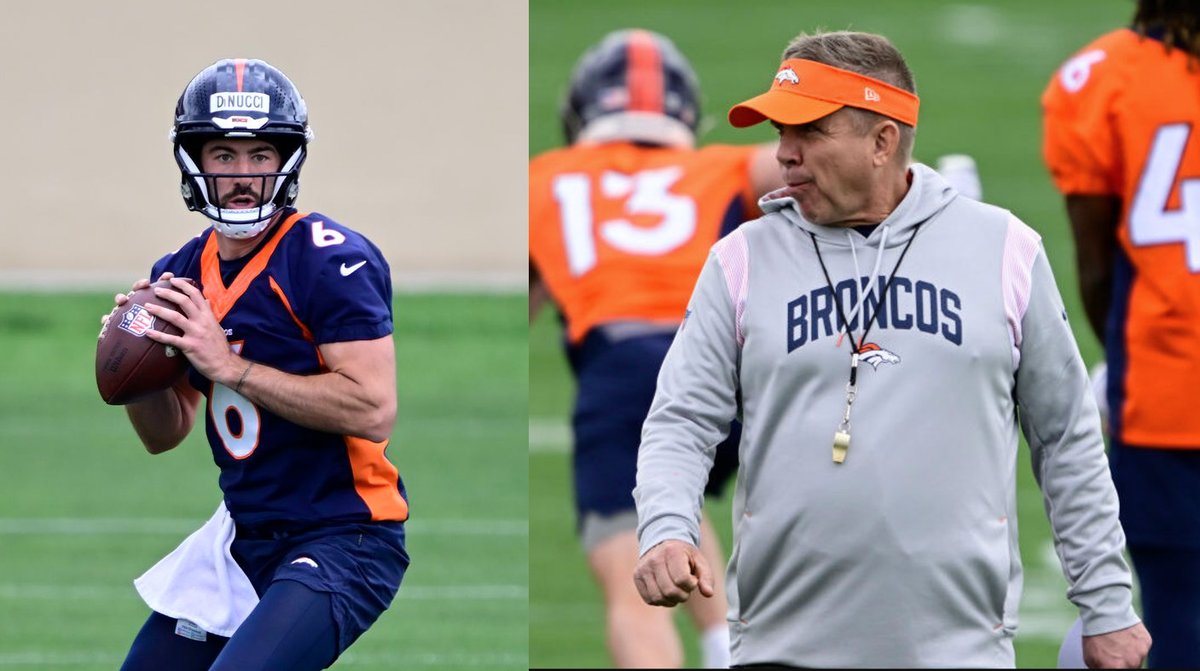 #Broncos coach Sean Payton told backup QB Ben DiNucci: 'There’s a Greeting job at Walmart' open for him after he threw a pick-6 at practice 🤣

The Broncos ownership also owns Walmart.