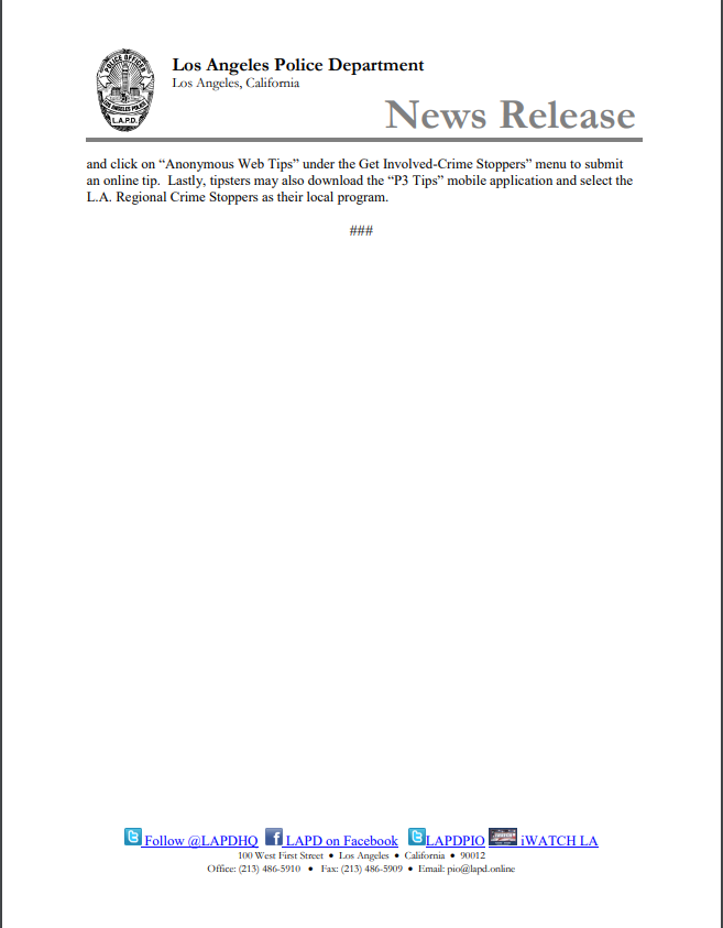 Traffic Detectives Seek Auto Theft Suspect