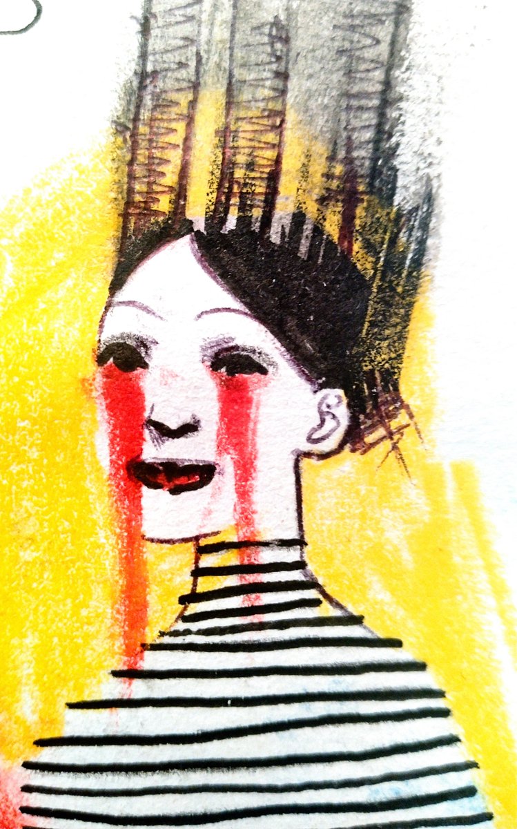 MeganDrawer's tweet photo. traditional doodles and the digital based on them https://t.co/SQSi01aV2a