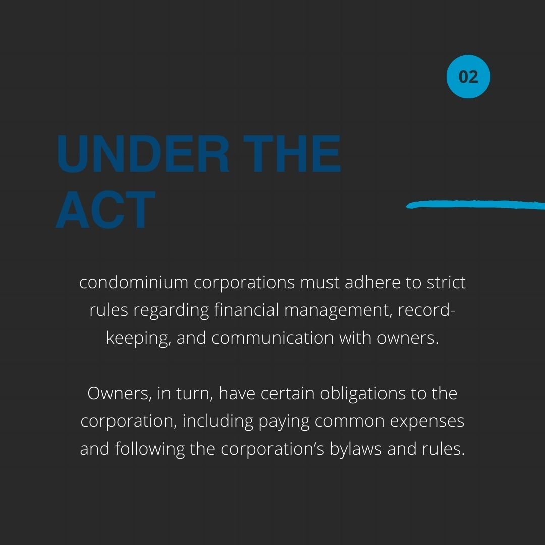 cciSouthSask's tweet photo. Have you ever wondered about the laws and regulations that govern your property?��� Look no further than The Condominium Property Act, 1993.

Swipe through to read about it! https://t.co/socec4EjWT
