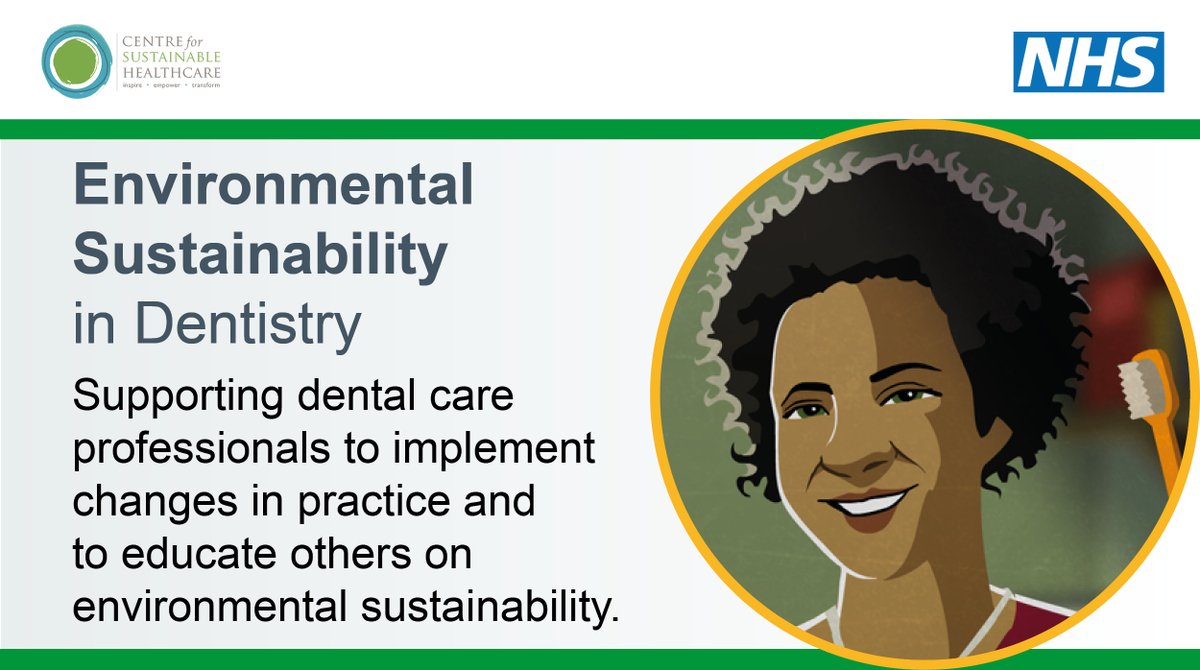 Our Environmental Sustainability in Dentistry sessions support #dental colleagues, including those working in primary and secondary care, to lead on sustainable change. ➡️Visit: orlo.uk/4uzv3 #DentalTwitter