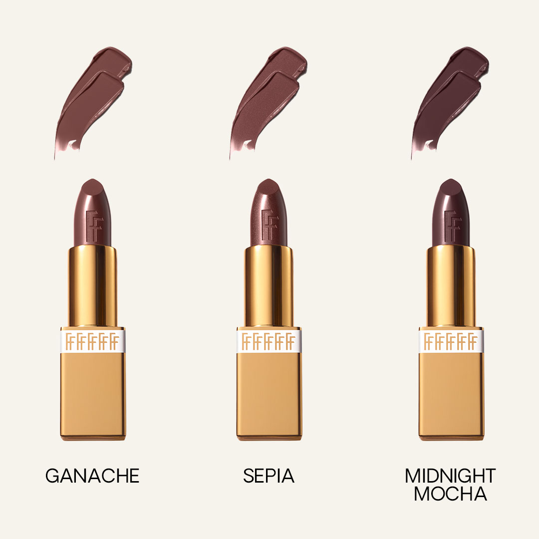 Our Iconic vegan best-selling shades, reimagined for the next generation in 14 cream and pearl shades.

Available at select Sephora stores and sephora.com.

#FashionFairCosmetics #IconicLipstick #veganbeauty