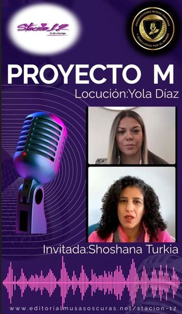 yoladiazn's tweet image. Ya nos escuchamos en España 🇪🇸 siii hasta España llegan mis entrevistas. 

#stacion12 #MujeresBrillando #ProyectoM