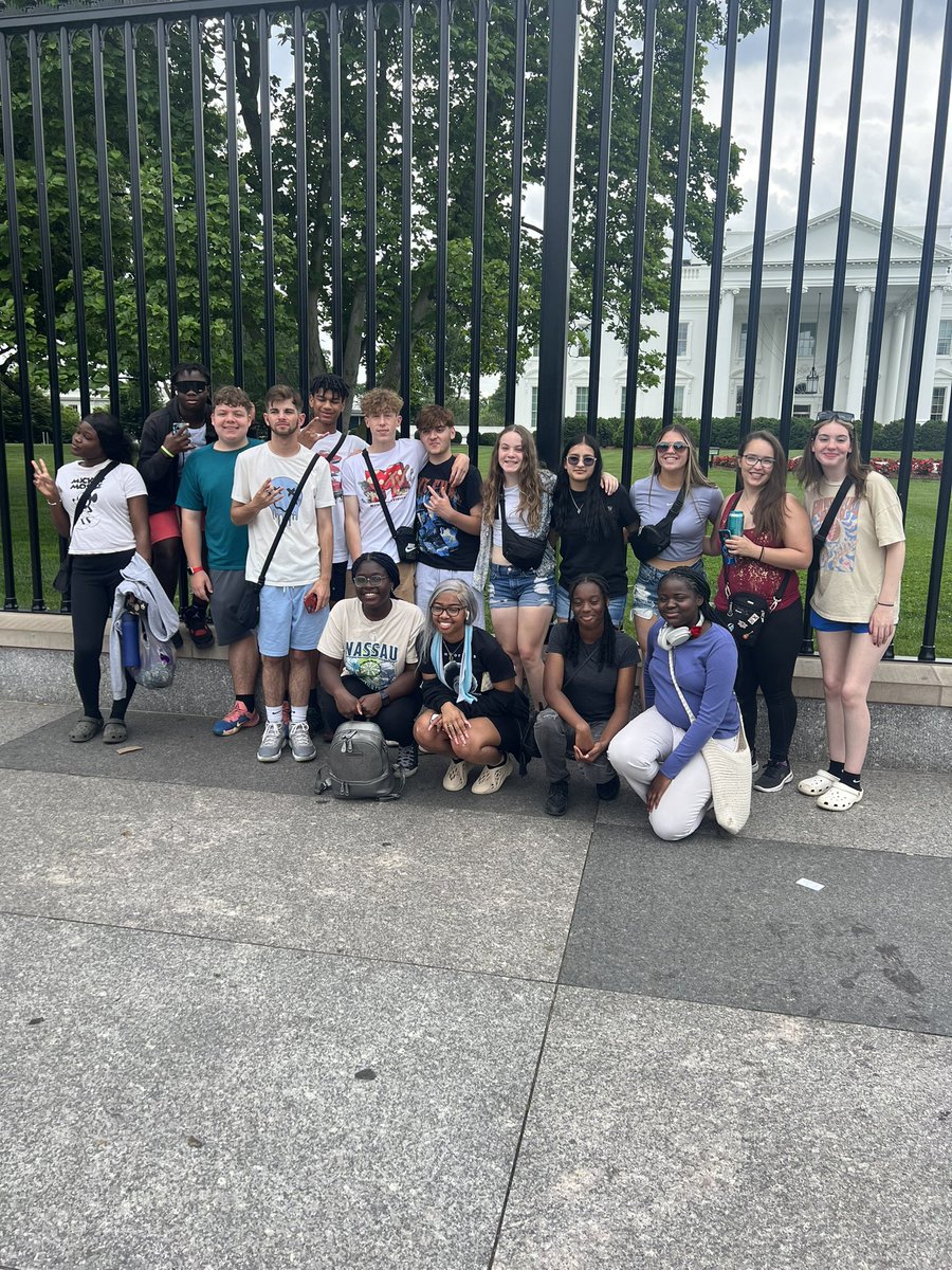 Came to visit the president! 🇺🇸