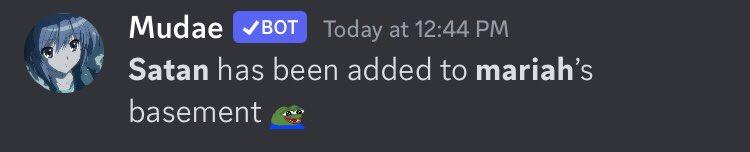 belphieluvz's tweet photo. Funniest thing to come out of using the Mudae bot tbqh https://t.co/kDeCVBlQ8q