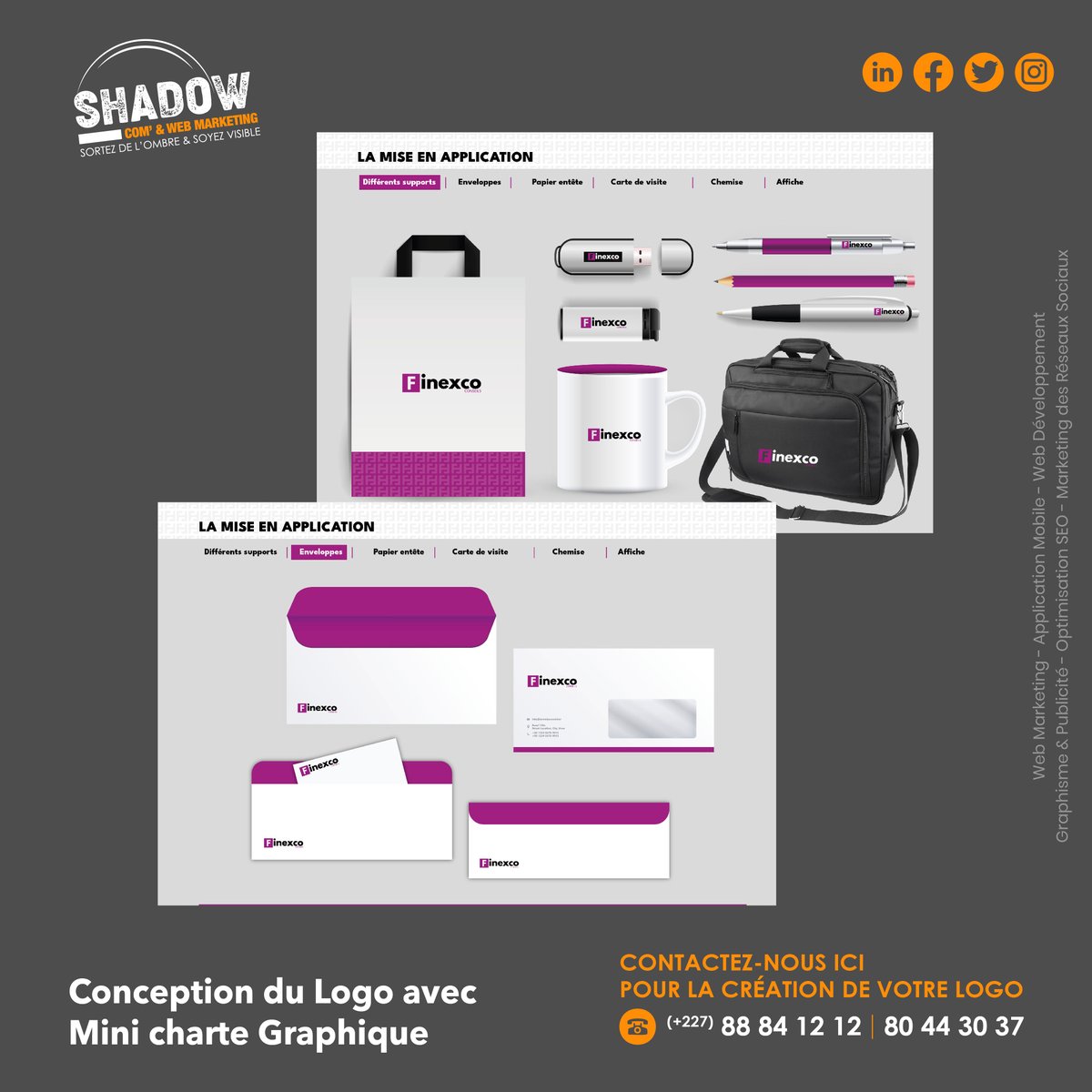 Shaadowagency's tweet photo. Nous sommes profondément reconnaissants envers ce grand cabinet qui nous a accordé l'opportunité de créer et de concrétiser leur charte graphique. https://t.co/71zDBBipdf