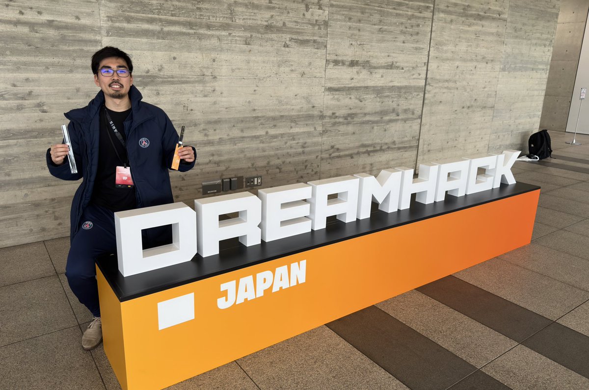 PSG TNA (@psgtna) on Twitter photo We attended <a href="/DreamHackJapan/">DreamHack Japan</a> over the weekend!! ๐ฏ๐ต
Definitely a unique DreamHack experience and happy to see some Fortnite there. Also they give out exclusive chopsticks. We attended <a href="/DreamHackJapan/">DreamHack Japan</a> over the weekend!! ๐ฏ๐ต
Definitely a unique DreamHack experience and happy to see some Fortnite there. Also they give out exclusive chopsticks.