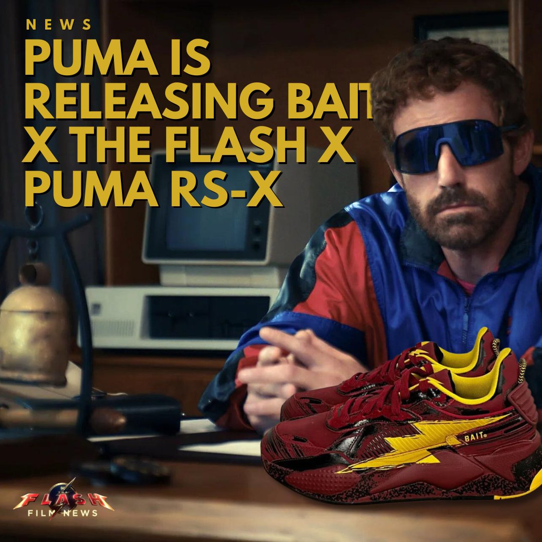 Warmte komen kern The Flash Film News on Twitter: "Ahead of the highly anticipated film, 'THE FLASH', WB teamed up with PUMA to release the BAIT x The Flash x PUMA RS-X! #TheFlashMovie https://t.co/mYxJevsiLm" / Warmte komen kern The Flash Film News on Twitter: "Ahead of the highly anticipated film, 'THE FLASH', WB teamed up with PUMA to release the BAIT x The Flash x PUMA RS-X! #TheFlashMovie https://t.co/mYxJevsiLm" /