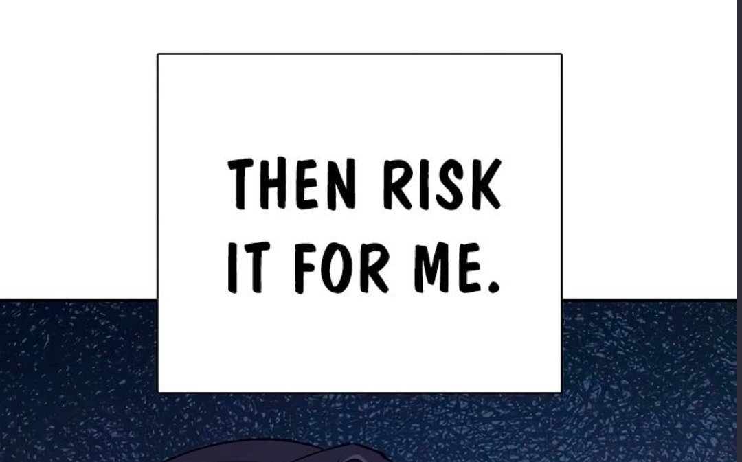 HE'S ACTUALLY INSANE FOR THISISJZHXBNZJXKSLZ "then risk it for me" ?!??? ik id fold