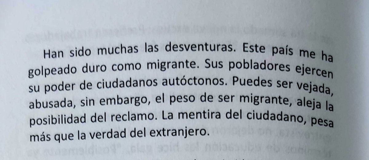 Te regalo un párrafo de mi libro Vivir en la Lucha.
#soymigrante
#paisprestado
#vivirenlalucha