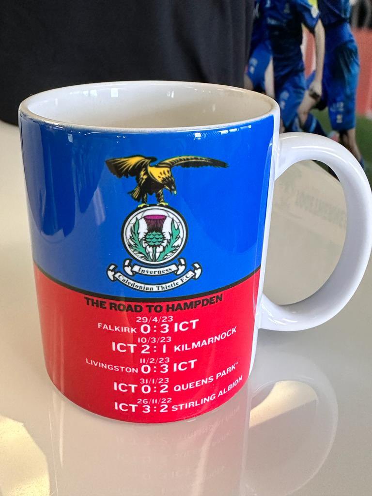 🆕  Road to Hampden Scottish Cup Final mugs now available online from shop.ictfc.com and in-store!