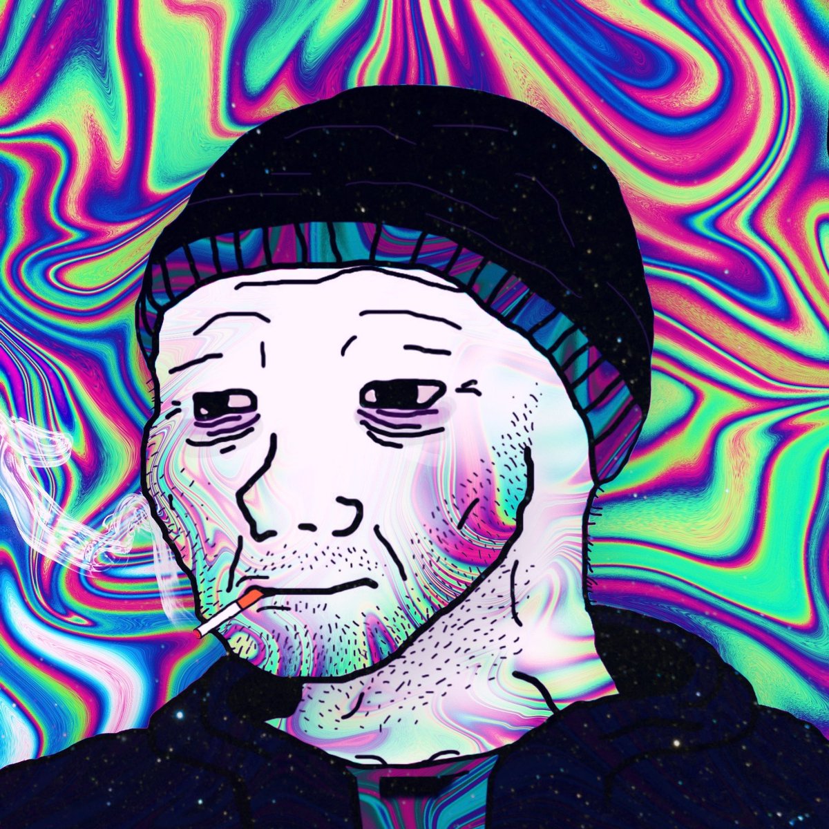 wojakcto's tweet photo. Just ate some gummies. What was in these things bro?? $WOJAK https://t.co/IuyAwLAkFr