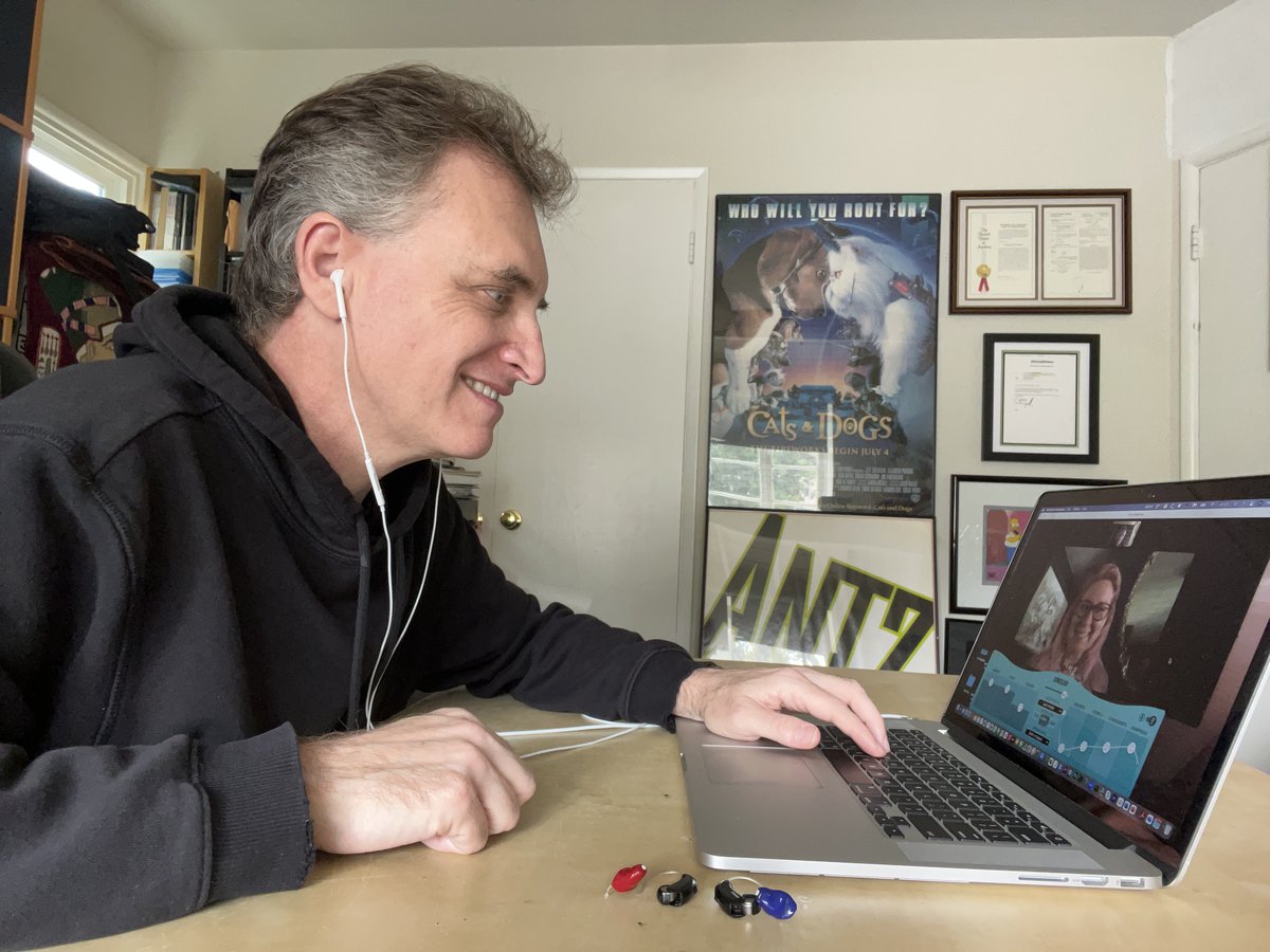 SonicCloud (@soniccloud) on Twitter photo Hi, I’m <a href="/LarryGuterman/">Larry Guterman</a>. I directed movies but was exposed to loud sound & started losing my hearing, a disability 15% in the US contend with. So I cofounded #SonicCloud! We give bespoke hearing in the workplace for the hard of hearing using only software Join our fight! #GAAD2023 Hi, I’m <a href="/LarryGuterman/">Larry Guterman</a>. I directed movies but was exposed to loud sound & started losing my hearing, a disability 15% in the US contend with. So I cofounded #SonicCloud! We give bespoke hearing in the workplace for the hard of hearing using only software Join our fight! #GAAD2023