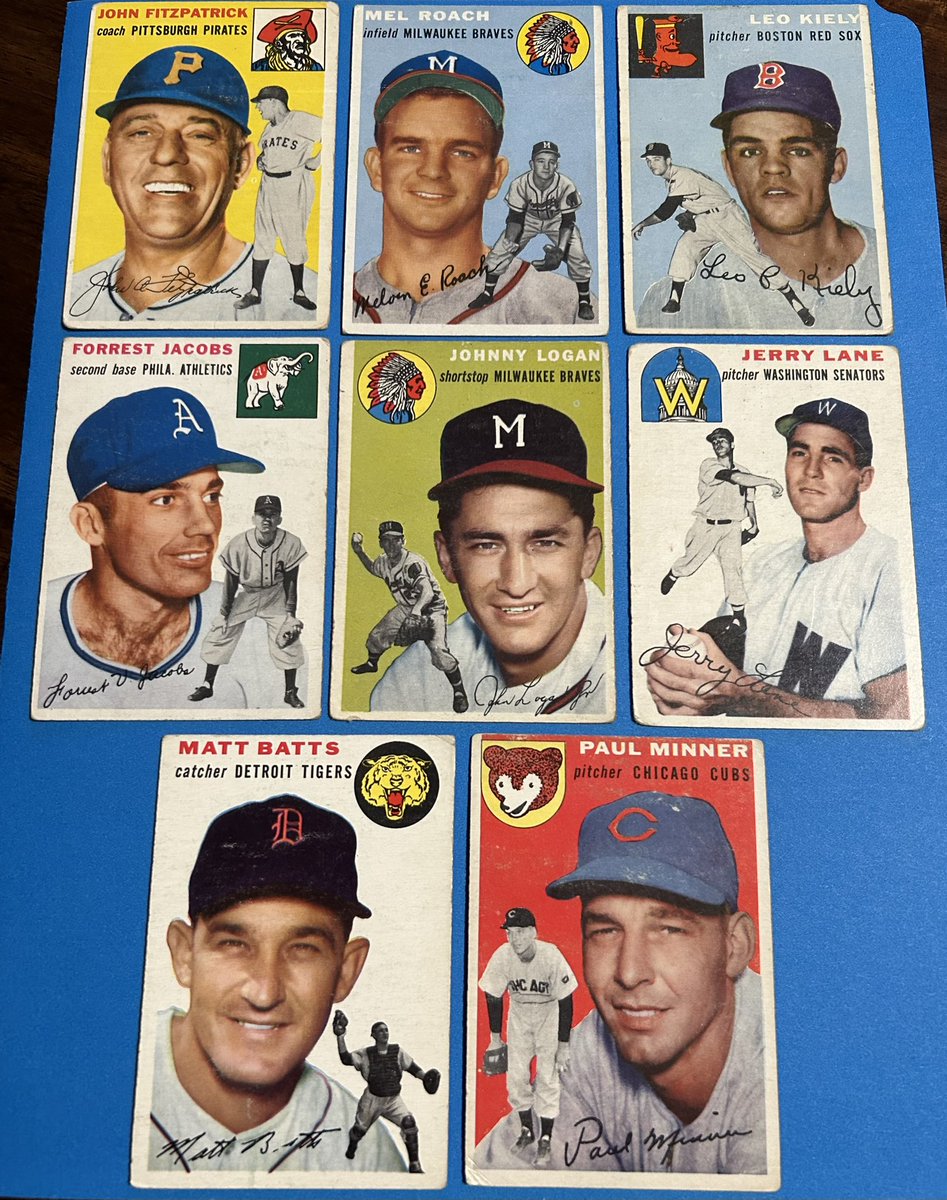 sportsguy_TO's tweet photo. Mail day brings me several 1954 and 1957 Topps for the set builds. Thank you for the great deal and the very cool freebies @WesPothington. One of the best guys to make deals with on this platform. That Sandy Amoros, my goodness 🤌🏼#54Topps #57Topps #SetBuilding #thehobby https://t.co/eQIq0OW00m