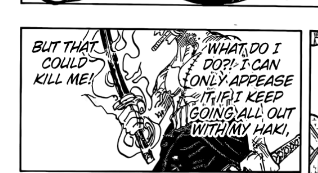 Why are people in denial about Enma the one giving Zoro the power