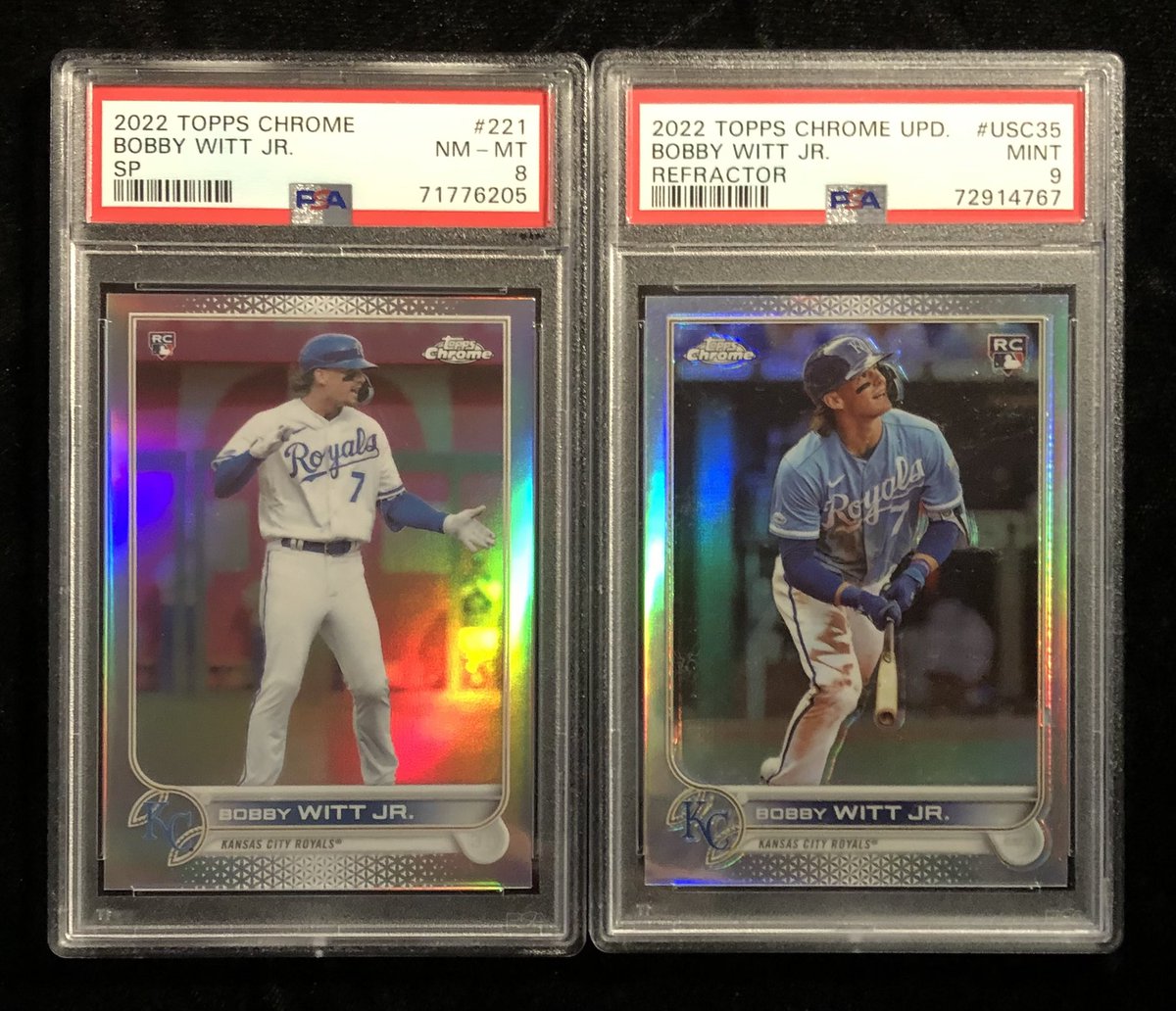ThoseBackPages's tweet photo. #collect #cardchat #TheHobby #CollectableADay 
I know he’s washed, but I added his First Topps Chrome and First Topps Chrome Refractor to my collection this month. 
#BuildYourCollection https://t.co/QpfkXwQLjP