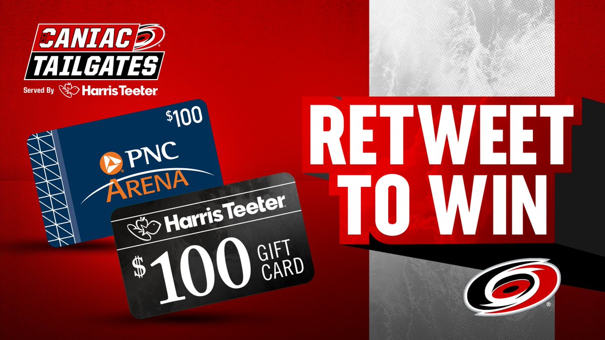 A big weekend of tailgating awaits 🙌 RT for a chance to win gift cards from @HarrisTeeter and @PNCArena to gear up for the ECF!