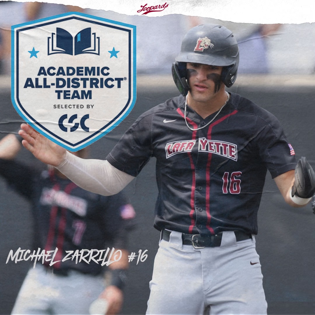 LafayetteBsbl's tweet photo. Congratulations to Michael Zarrillo on being named to the CSC All-Academic Team!📚✏️

📰 https://t.co/Fq4UMAinz7

#RDP https://t.co/ZjwXSyHBvK
