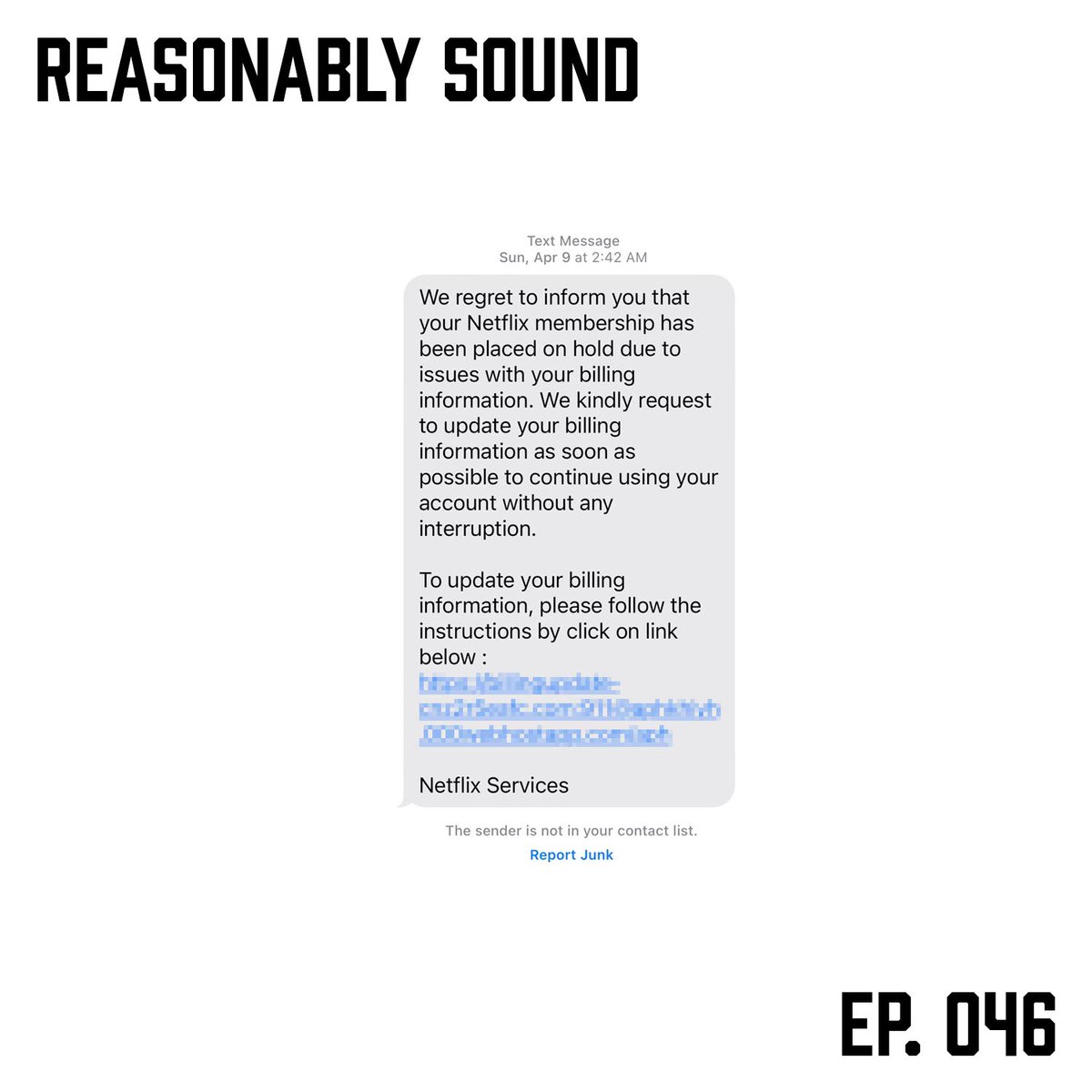 reasonablysnd's tweet photo. 🔊 NEW EPISODE 🔊 

RS 046: The Scourge of Modern Civilization is about scam and spam phone calls, telephony regulation in the US and shitty desk jobs. Hear it now, wherever you hear things! https://t.co/bJeUoIeURV