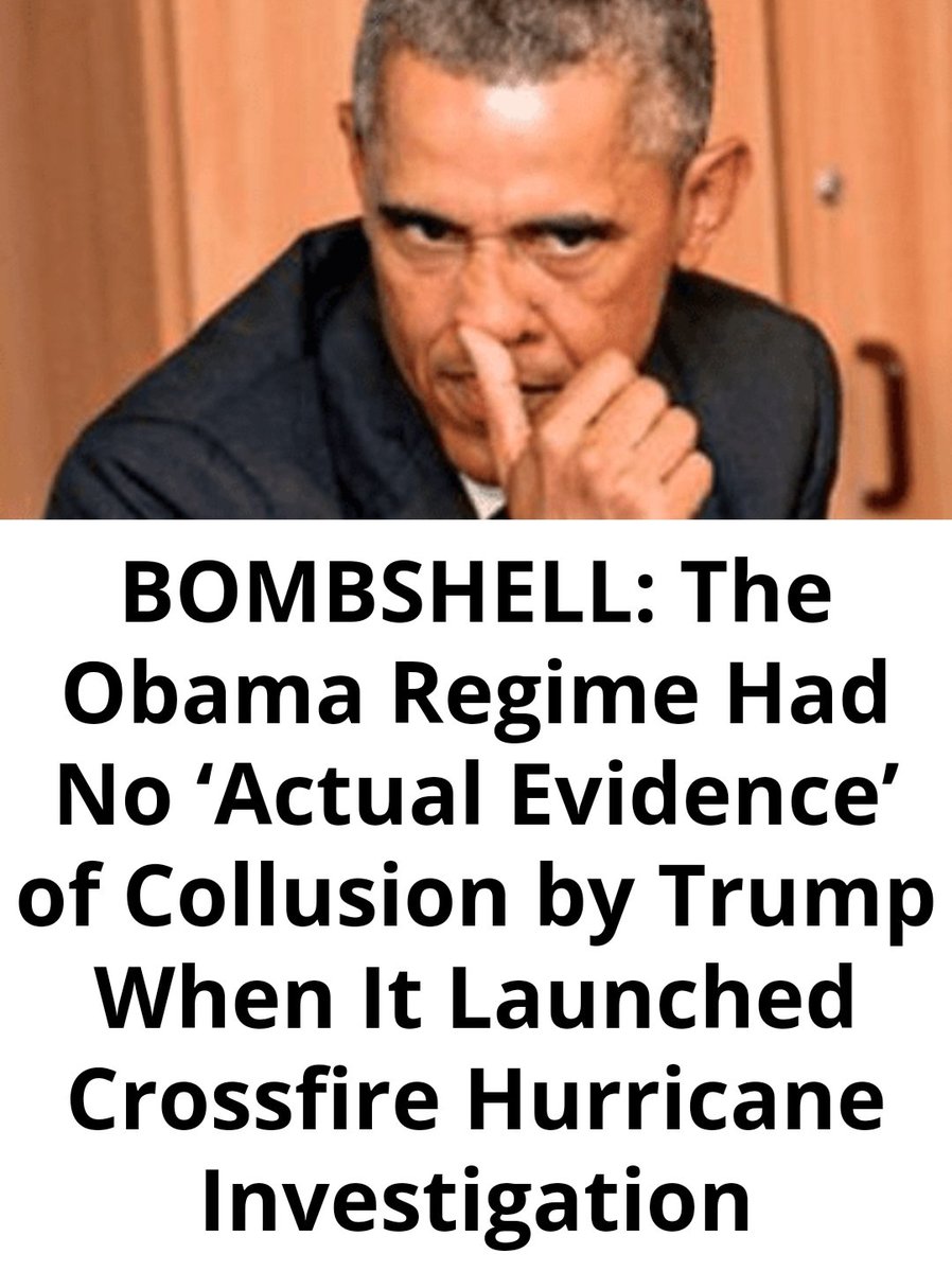 The evidence was GET TRUMP BECAUSE TRUMP and @BarackObama was in on it.
