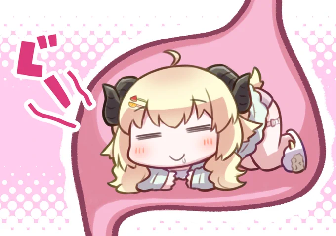 わため イン ストマック #つのまきあーと