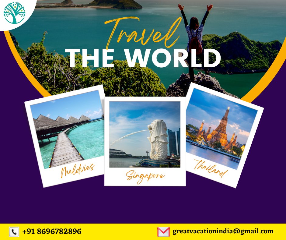 Ready to Explore the world? Book Your Tickets Now and Jet Set Go! 📷📷

For Booking or any Enquiry call at 8696782896

#greatvacationtravelagency #travelling #TravelTours #BookNow #AdventureAwaits #ExploreMore #Wanderlust #udaipur #udaipurtravelagency  #twitter