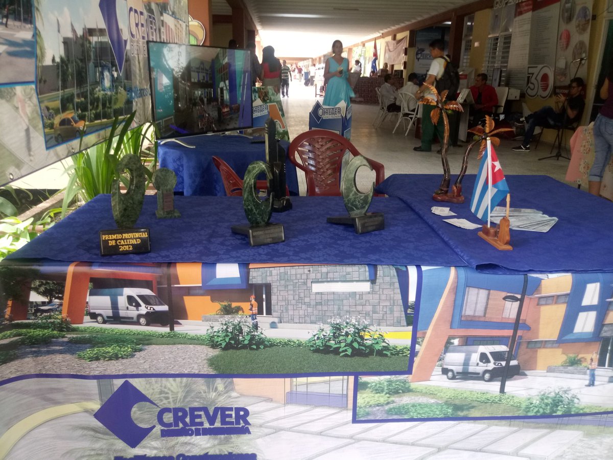 Crever promociona sus servicios en IV Convención Científica Internacional y III Expoferia Las Tunas 2023.#CubaConstruye