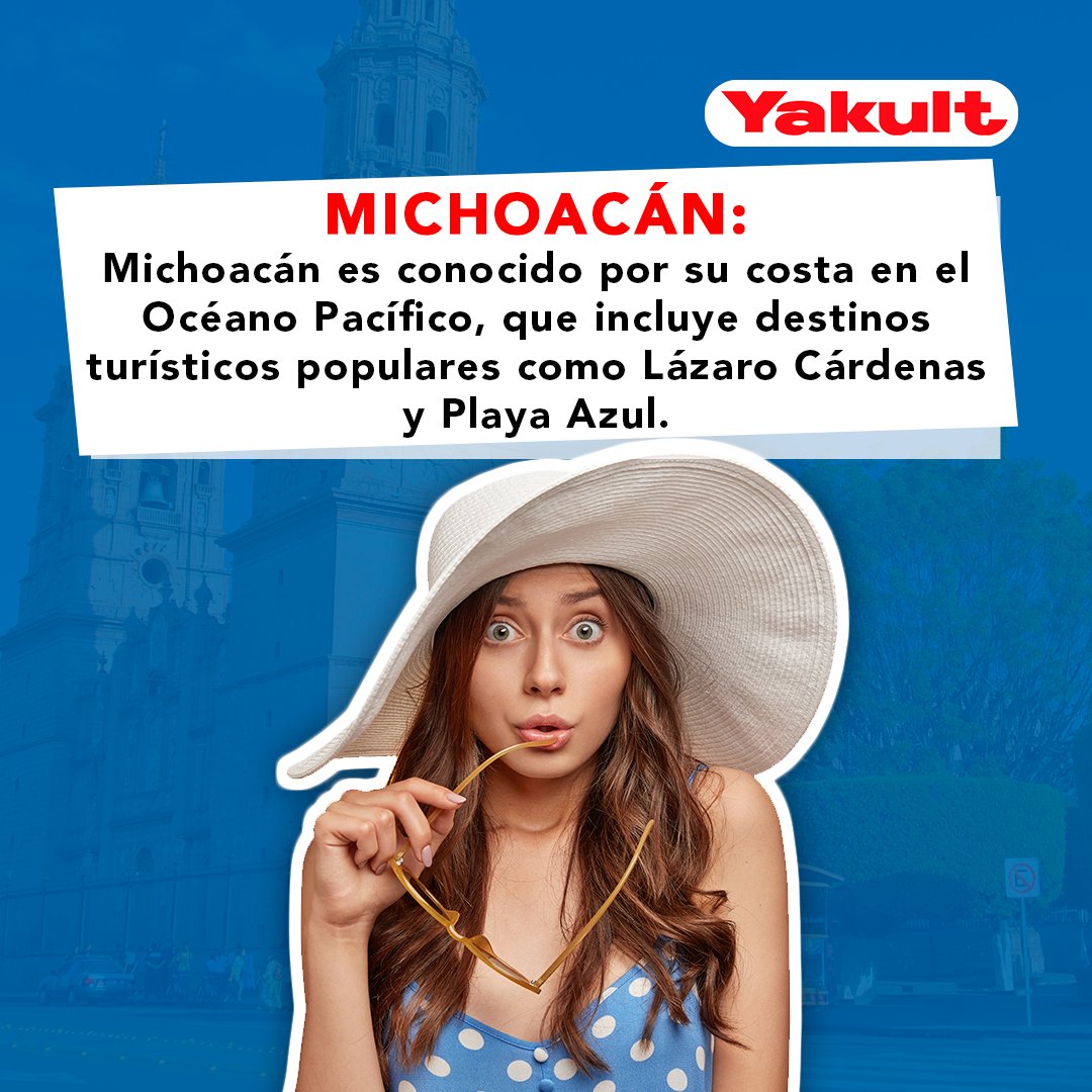 yakultoficial's tweet photo. 🏞️ Actualmente Yakult tiene cobertura en 15 estados de México y en esta ocasión te decimos 5 con playas hermosas de nuestro país, ¿cuál es tu favorita? 🤩
#YakultMéxico #EnTodoMomento #YakultMeCaesMuyBien #biodegradables #mexico #empresaresponsable https://t.co/lOcX03wYGx