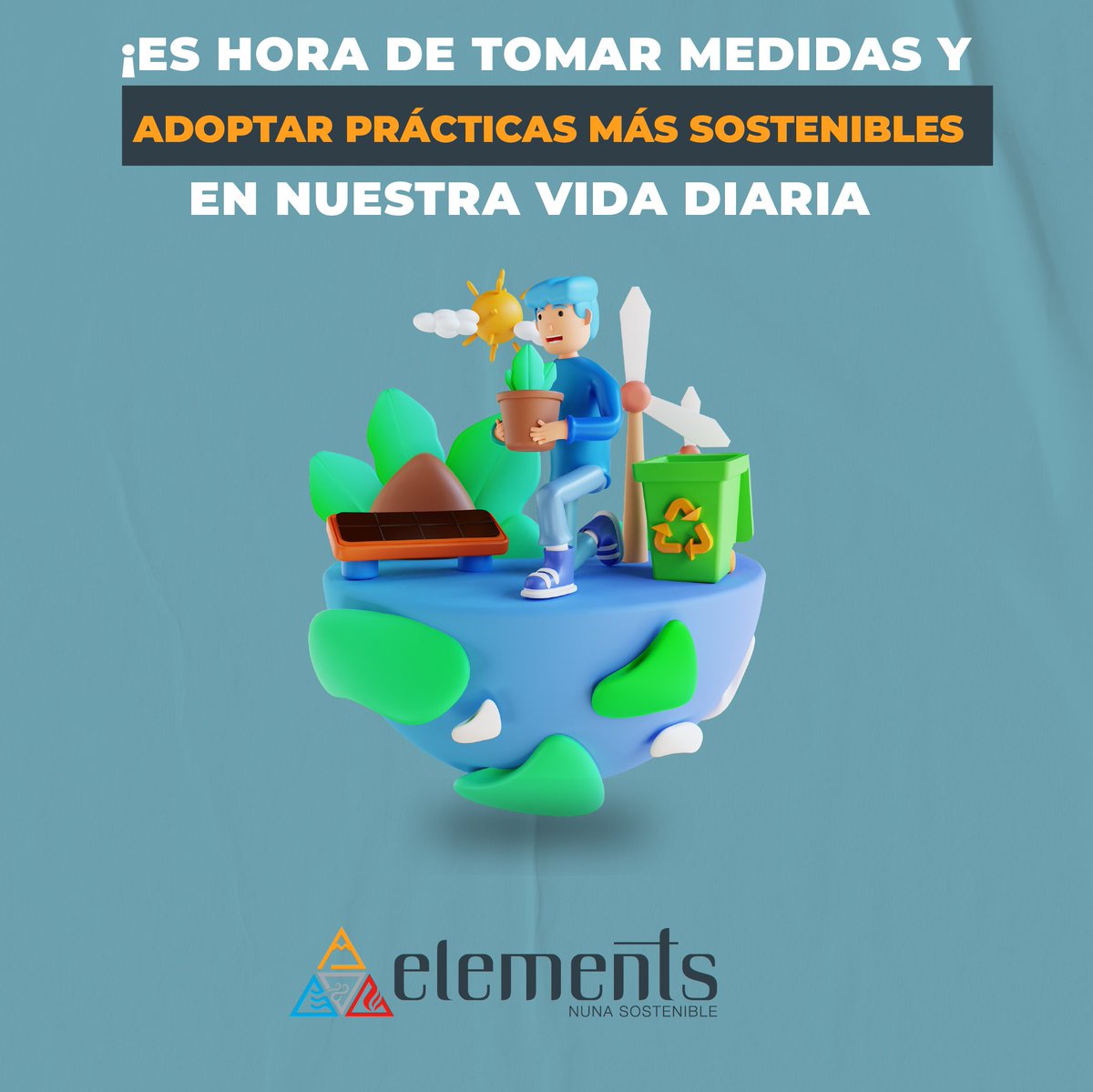 revistaelements's tweet photo. El cambio climático es real y está en nuestras manos detenerlo. Las actividades humanas, como la quema de combustibles fósiles, son la principal causa.
#EduElements #cambioclimatico #RevistaElements #Elements #Ambiente https://t.co/Xk1wdroeIC