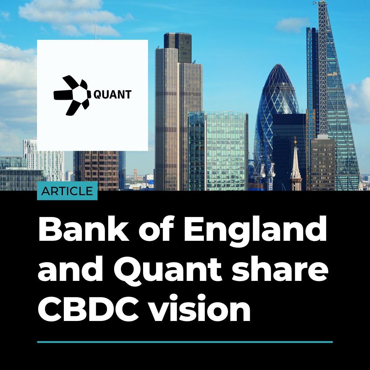 digitalpoundfdn's tweet image. At last week's @FT Digital Assets Summit, Tom Mutton (@bankofengland) and Gilbert Verdian (@quant_network) shared their views on a digital pound 👉 ow.ly/uNIT50OpqRO
...
#Quant #BoE #DigitalPound #DigitalCurrencies #CBDCs #Stablecoins #UK #UnitedKingdom #Britain #Payments