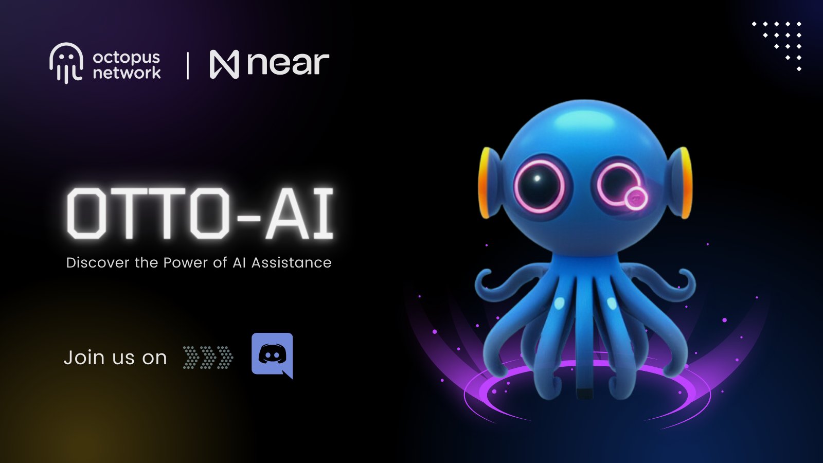 Octopus Network on X: 1/5 👋 Introducing Otto AI, our newest member of the  Octopus Network Family! Get ready for a seamless Octopus experience with  this #ChatGPT-powered bot.  / X