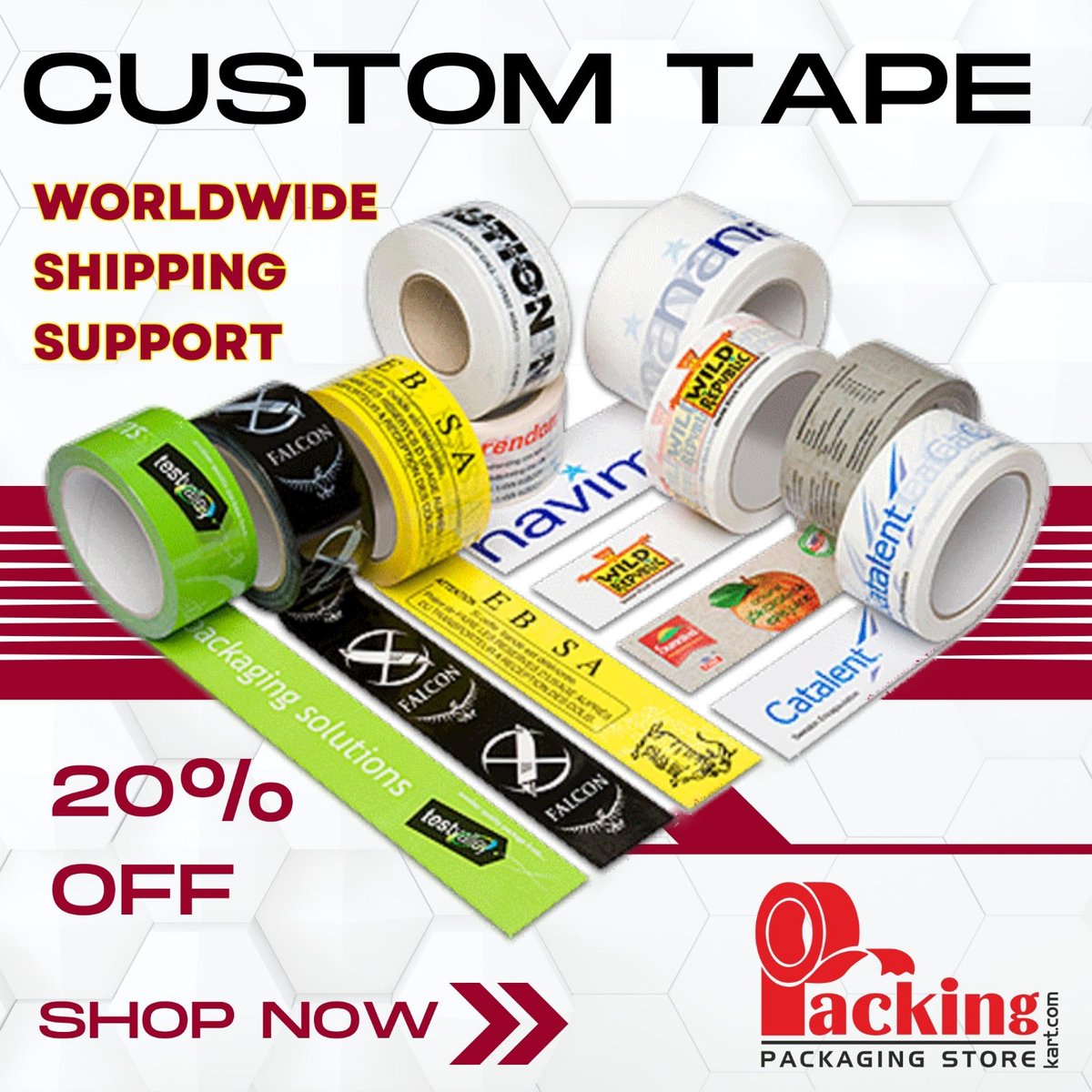 packingkart's tweet photo. Looking Own Brand Printed Tape? 
BUY NOW: https://t.co/8MtMzLavPz
#packingkart #customtape #packaging #cutepackaging #deal #stationaryaddict #softdogs #packaginglove #onlineshopping #tape #packingtapes #packagingtapes #brandtape #boxpackingtape #worldwideshipping #usa #premium https://t.co/f1d5Lue3Xy